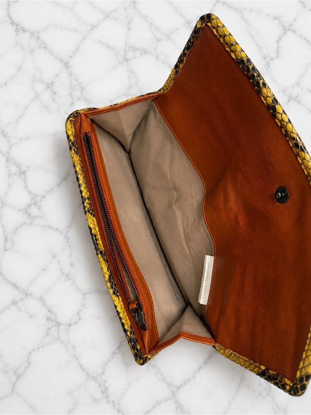 Hard to find Bottega Veneta Snakeskin, Velvet & Suede Handbag - Picture 6 of 9